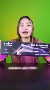(New Arrival) AMARA / AM-7850 / Catokan Rambut Plat Aluminium LED Display / Hair Straightener - CK