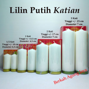 Lilin Putih FU Katian Isi 2 pcs