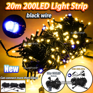 Lampu Raya Upgrade 20M 200led Fairy Light Warm Outdoor Waterproof LED Light Strip 10M Lampu hiasan Hari Raya 2026 Decoration Lampu Led Deco Bilik LED String Light