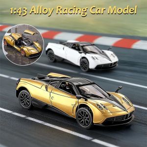 1:43 Alloy Racing Car Model Diecast Metal Sports Car Toy Openable Doors Collectible Car Decoration