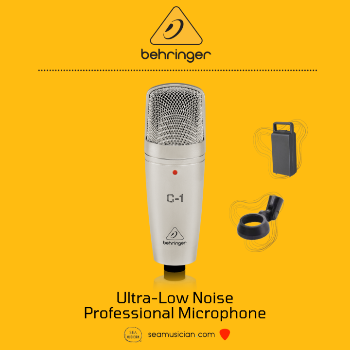 BEHRINGER C1 STUDIO CONDENSER MICROPHONE Lazada