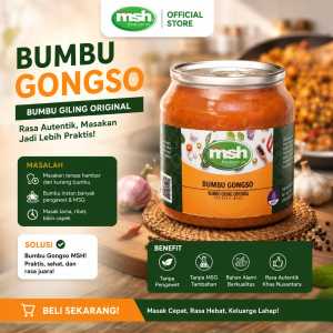 Bumbu Gongso 190gr  Bumbu Gongso Siap Masak  Bumbu Gongso Tanpa Pengawet