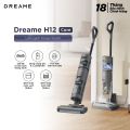 Máy Lau Sàn Hút Bụi Thông Minh Không Dây Cầm Tay Dreame H12 - Lực hút 10.000 PA - Bản quốc tế. 