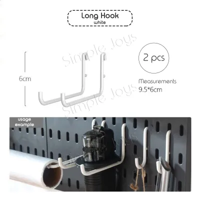 Pegboard Organizer Modular Wall Shelf For Storage Display