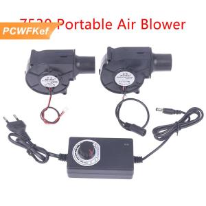 【PCWFKef】 7530 nấu chảy kim loại fan hâm mộ di động Air Blower 2500r ly tâm Radial làm mát không khí kim loại Fan BBQ Blower than làm mát Cooler Fan