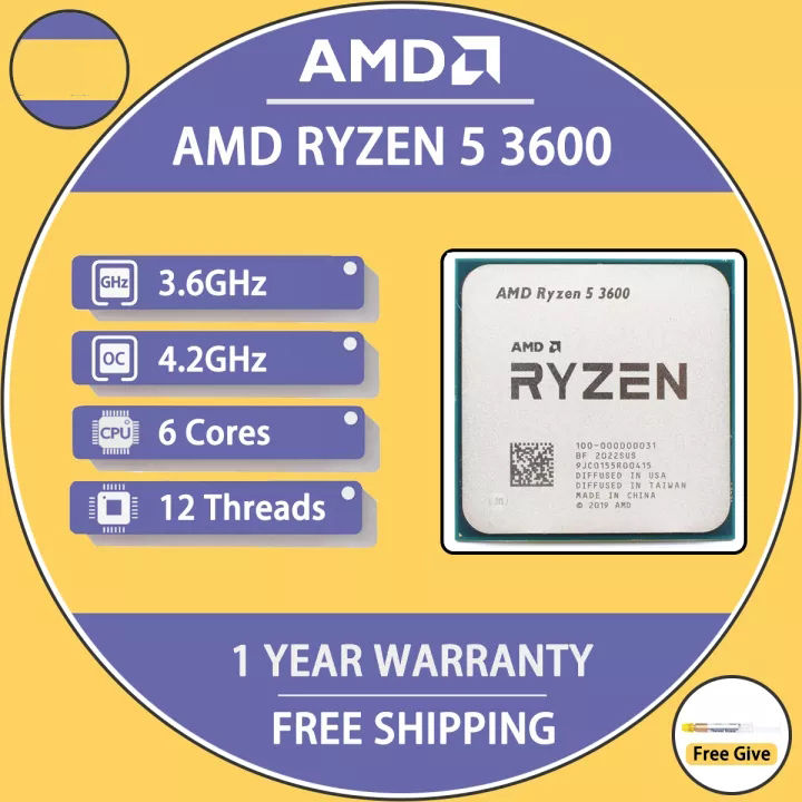 Vs Amd Ryzen Specs Ryzen 3600 AMD Ryzen 3600 R5 3600 GHz Six-Core