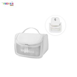 FR-T52 Tas Kosmetik Washbag Transparan Portable Multifungsi / Tas Make Up Transparan Waterproof