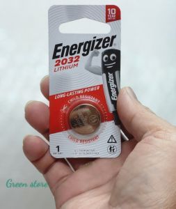 Pin CR2032 / CR 2032 Energizer Lithium 3V chính hãng dùng cho smartkey xe máy ô tô