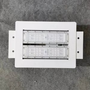 An LAN MALL【Local Shipment】High quality LED embedded 100W/150W high ceiling light pavilion gas station light LED module oil station light Gasoline Canopy light heavy duty explosion proof
