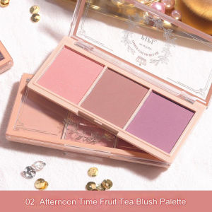 Phấn Má Hồng PIPL 3 Ô Chất Bột Mịn Lì Phong Cách Đơn Giản Bảng Phấn Má Nhiều Màu Tông Trà Sữa Nhẹ Nhàng Tự Nhiên TIDO TIDO