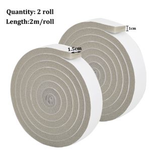 Self‑Adhesive Foam Weather Stripping Seal Tape Door Window Insulation Strip Soundproof Dustproof Wind Blocker Gap Sealer