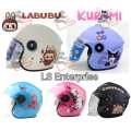 Kids Children Motorcycle Helmet Open Face Helmet With Visor Topi Motor Keledar Kanak Kanak Topi Motosikal Budak 儿童小孩头盔 (4-14years). 