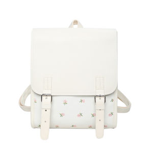 WYK178 Tas Ransel Korea Stylelish Wanita Flower Layers Colour Backpack Anaya MKT