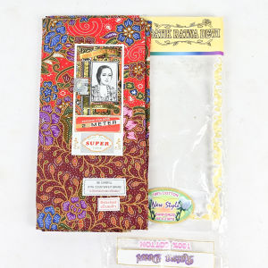 ผ้าถุงลายไทย [ฟรีผ้าขนหนูนาโน] ตราเจ้าหญิง เย็บแล้ว ใส่ได้สองหน้าเนื้อผ้าหนาดี แถบผ้าขนหนูนาโน 15*30