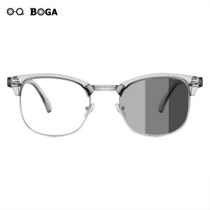 OQ BOGA Kính Râm Chống Tia UV Đổi Màu Thời Trang Phi Giới Tính 10 Kiểu Kính Máy Tính Gọng Bầu Dục Chống Bức Xạ Chống Ánh Sáng Xanh