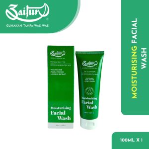 Zaitun Moisturising Facial Wash For All Skin Type Refresh & Brighten Skin With Niacinamide 100ML