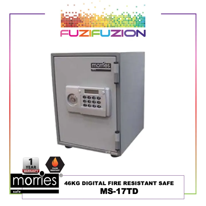 Morries MS-17TD [MS17TD] Digital Fire Resistant Safe Box | Lazada Singapore