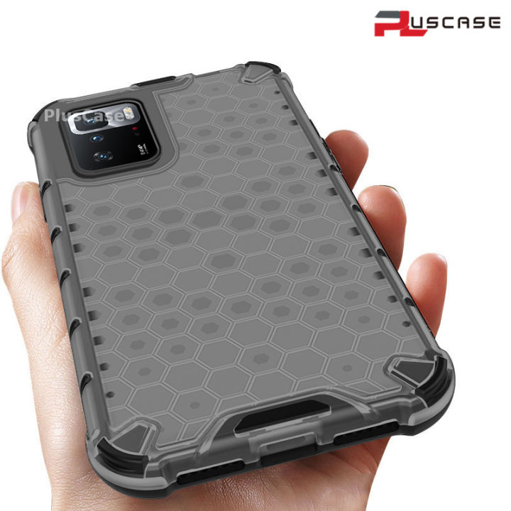 PlusCase for xiaomi POCO X3 GT Shockproof Case Honeycomb