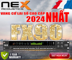 Vang Cơ Lai Số Nex Fx90 Plus LUXURYFX80 LUXURY Đầy Đủ Bluetooth OpticalAux Usb Reverb Cực Mượt- Chống Hú RítTích Hợp Mạch Xử Lý Âm Thanh Reverb Hoàn Hảo