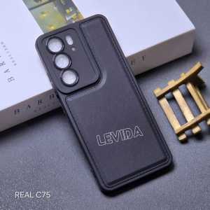 Softcase Leather Pro Macaron Black Realme C53 Realme C51 Realme C51S Realme C67 5G Realme C75 Realme C75X