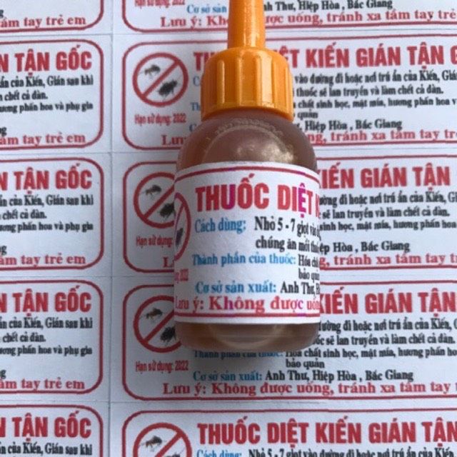 Thuốc Diệt Kiến Gián Sinh Học Tận Gốc An Toàn, thuốc diệt côn trùng, thuốc tiêu diệt kiến,  thuốc tiêu diệt côn trùng, thuốc diệt côn trùng mới, thuốc diệt kiến , thuốc diệt gián