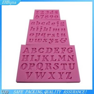 [COD] 3 pcs New Mini Letter&Number Silicone Handmade Fondant Cake Decorating DIY Mould
