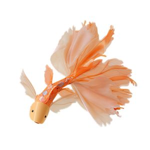 HENGI DIY Mid-Autumn Festival Koi Lantern Chinese Traditional Flexible Fish Body Handheld Glowing Lantern Childrens Toy Glowing Fish Lantern Craft Kit Lantern Festival