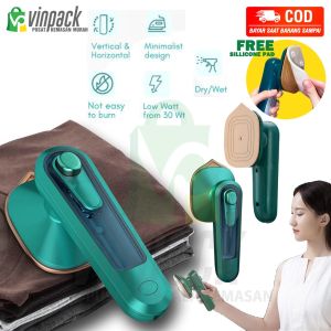 Setrika Uap Portable Travel Sederhana 360 Derajat/ Setrika Mini Portable Spray/ Seterika Travel Uap Listirk/ Setrika Uap Portable Low Wat