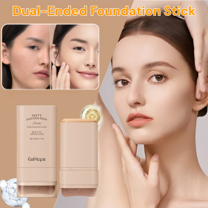 💖Flawless Eraser Foundation Stick Light Makeup Base Concealer Stick Nude Flawless Commuting Makeup Double-Headed Foundation Stick