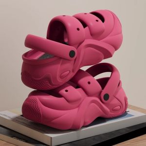 Free Shipping WomenS Summer New Style Thick-Soled Height-Increasing Outdoor Wear Cute Sandals Beach Sandals Non-Slip