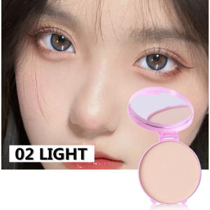 KIRRMING Oil Control Face Powder Matte Long Lasting Waterproof Flawless Setting Pressed Powder Compact Face Makeup