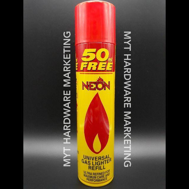 NEON UNIVERSAL GAS LIGHTER REFILL 300ML+FREE50ML Lazada