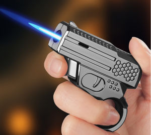 Bật Lửa Gas Mô Hình Sung KJ933 Khò Mini Xoay Sưu Tầm ( Xài Gas - Lửa Khò 1 Tia Mạnh Mẽ)