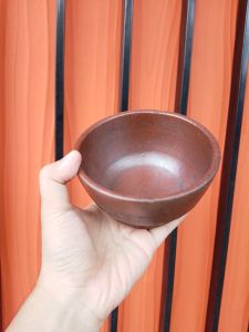 Mangkok Grabah Tanah Liat Sayur Bubur Dawet 12cm