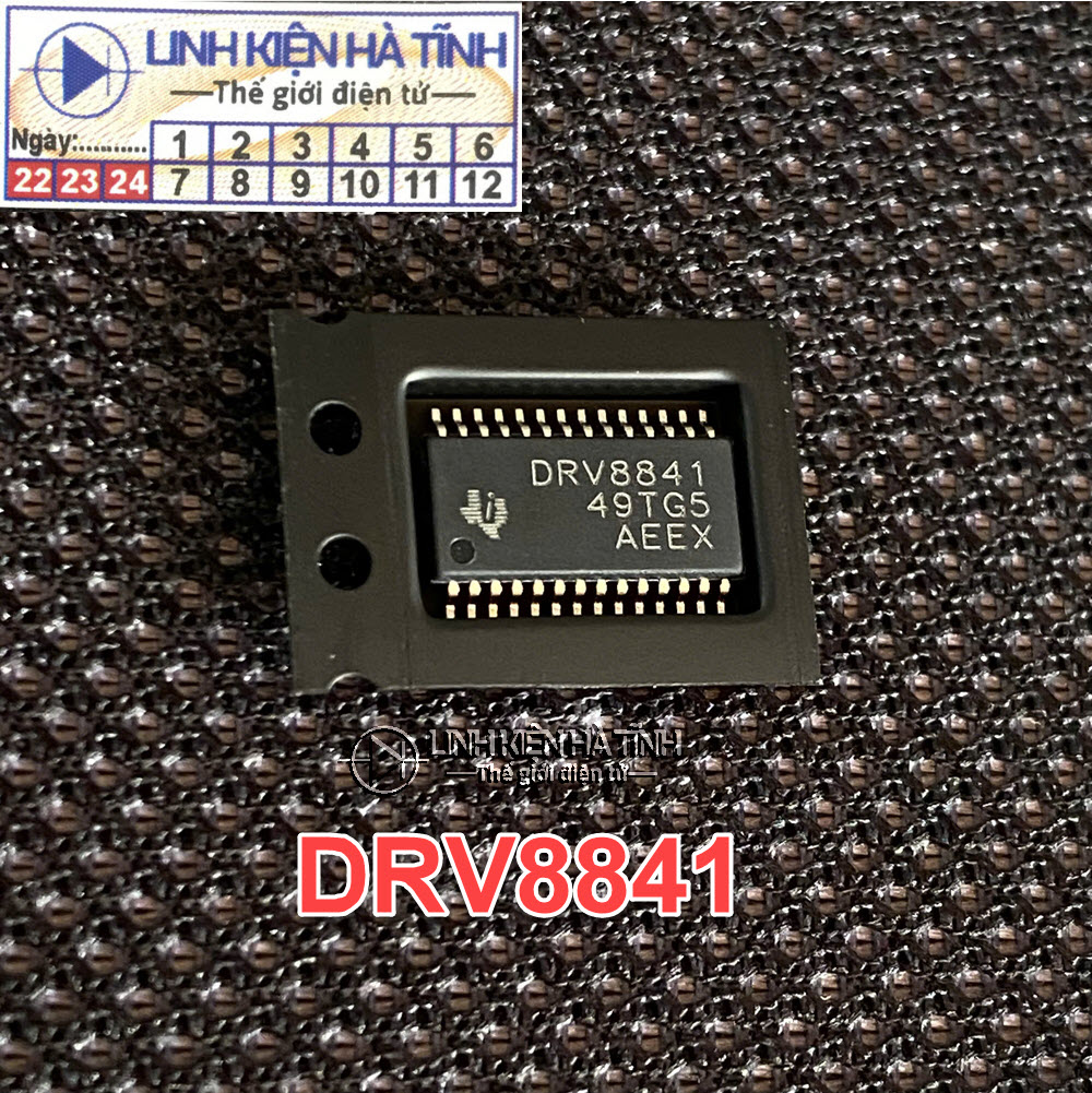 IC điêu khiển động cơ DRV8841 8841 DRV8841PWPR SSOP-28 mới chính hãng 100%