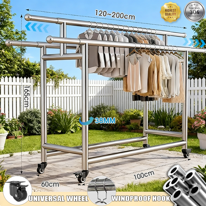 ATO%20304%20Stainless%20Steel%20Folding%20Clothes%20Hanger%20Drying%20Rack%20with%20Wheels%20Shoe%20Hanger%20Rak%20Penyidai%20Baju%20-%20Image%2010