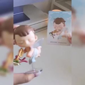POPMART KUBO Angels Poem Series Figures pop mart blind collection action figure decorative gift