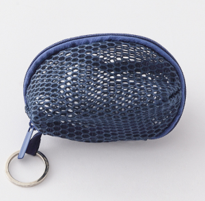 New Multifunction mesh bag coin bag key bag beauty egg dustproof portable storage makeup storage mini cosmetic