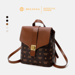 BELINDA PREMIER Backpack For Women High End Leather Korean Fashion Office Mini School Bag BP3301
