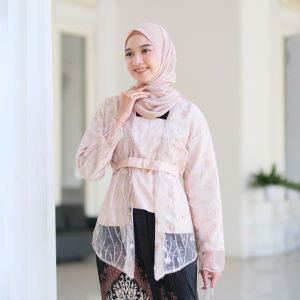 Emran Batik - Atasan Kebaya Nadha Model Kutu Baru Kebaya Wisuda Lamaran Kondangan Modern