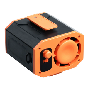 Wearable vành đai Fan xách tay quạt có kẹp gắn 3600mAh Quạt du lịch nhựa kết cấu eo fan đối với cắm trại ngoài trời và du lịch