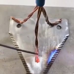 20Pcs Low Temperature Easy Melt Aluminum Universal Silver Welding Rod Cored Wire Powder Bar 33CM