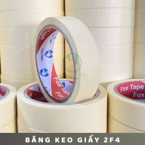 Băng keo giấy rộng 24mm (Có thẻ vẽ ghi chú...)