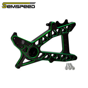 เฟืองล้อเพลา CNC กระจกมองหลังมอร์เตอร์ไซต์ SEMSPEED ฝาปิดยึด ADV160ขายึดสำหรับฮอนด้า ADV 160 2022-2024 2025