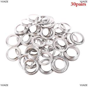 [COD] YUNZE 10/30/60 pairs 4cm inner diameter round hole curtain ring assembled with a press