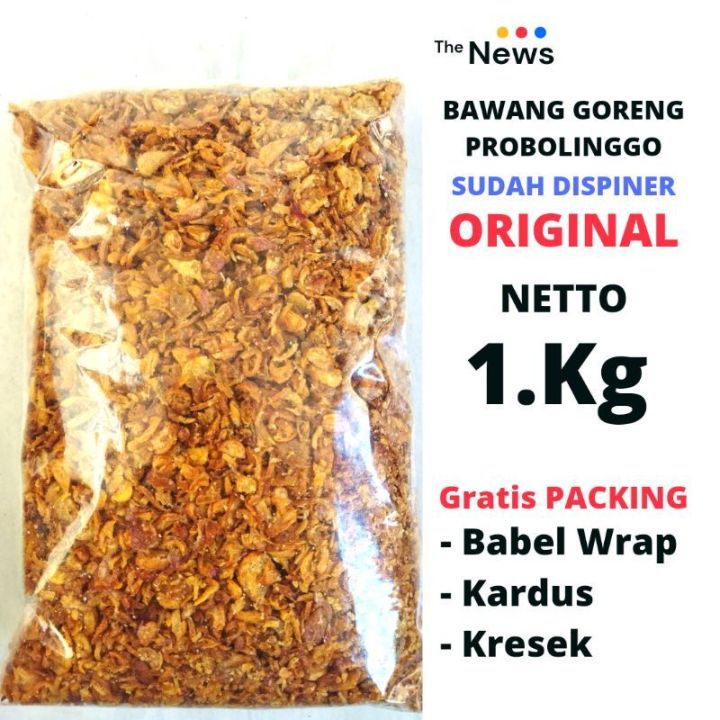 BAWANG BRAMBANG  GORENG ORIGINAL 1 KG SUPER