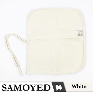 SAMOYED BROR-L16 Tempat / Tas Kuas Lukis / Alat Tulis / Perkakas Kain Kanvas Gulung Profesional / Professional Painting / Artist Brush / Stationery / Tools Canvas Roll Up Case / Pouch / Bag / Storage / Organizer / Holder
