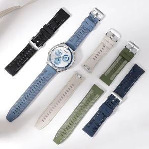 Quick-release Silicone Band Strap for Huawei Watch GT 6 Pro GT5 Pro GT6 GT5 46mm Smart Watch Sport nylon Bracelet Wristband