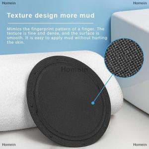 [COD] Homein Black Rubber Painless Scrub Bath Round Bath Supplies Household Bath Strong Rub Back Ash Rub Mud Exfoliating Brush