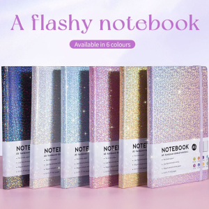 A5 Exquisite Practical Strap Notebook PU Leather Notebook Business Office Tape Pen Insert Elastic Tape Diary